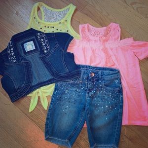 Bundle of Justice clothes size 8!